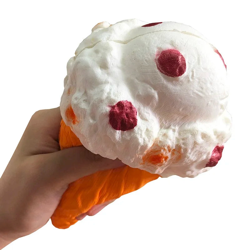 VELORA Kawaii Slow-Rising Squishy Toy – Cartoon Ice Cream & Popcorn