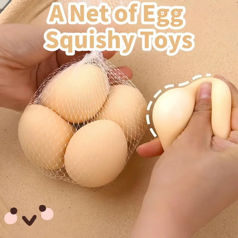VELORA Egg Squishy – Adorable Squeeze Toy for Stress Relief