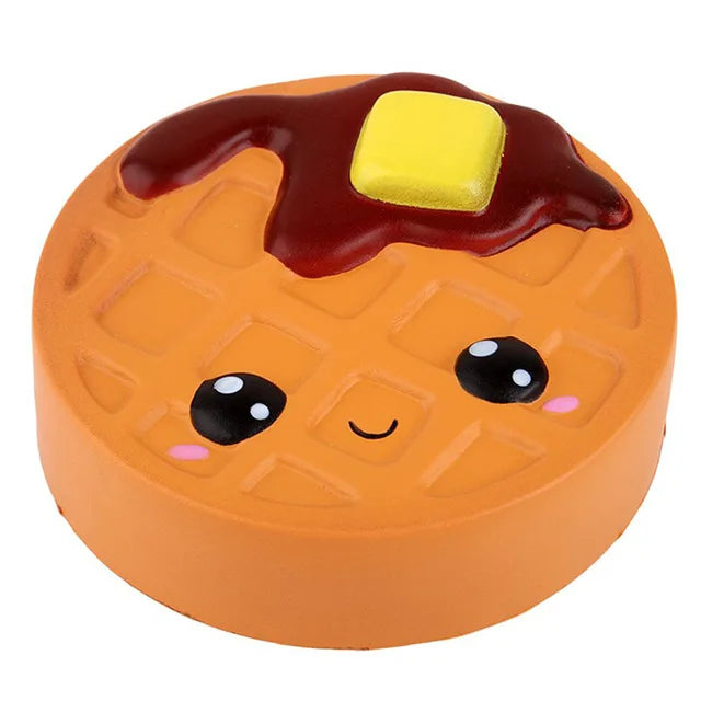 VELORA Kawaii Slow-Rising Squishy Toy – Cartoon Ice Cream & Popcorn