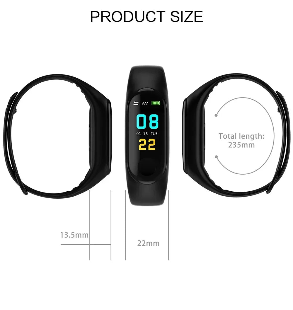 VELORA Fit Slim – Waterproof Fitness Tracker