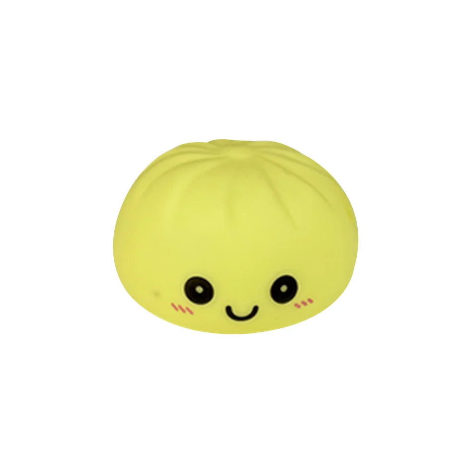 VELORA Dumpling Squishies LED Bun: Glowing Squeeze Toy