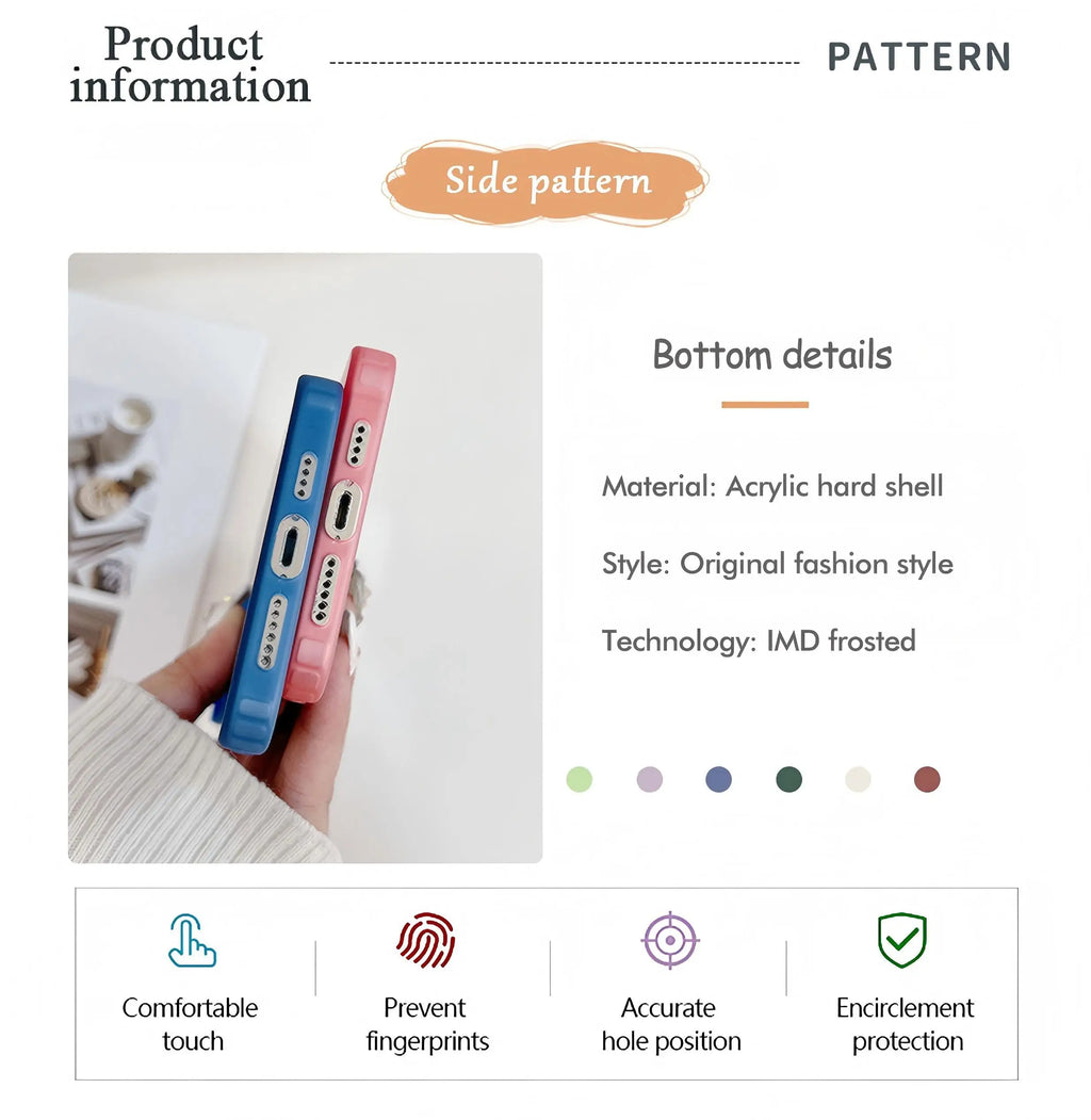 VELORA Aurora Matte – Metallic Laser iPhone Case
