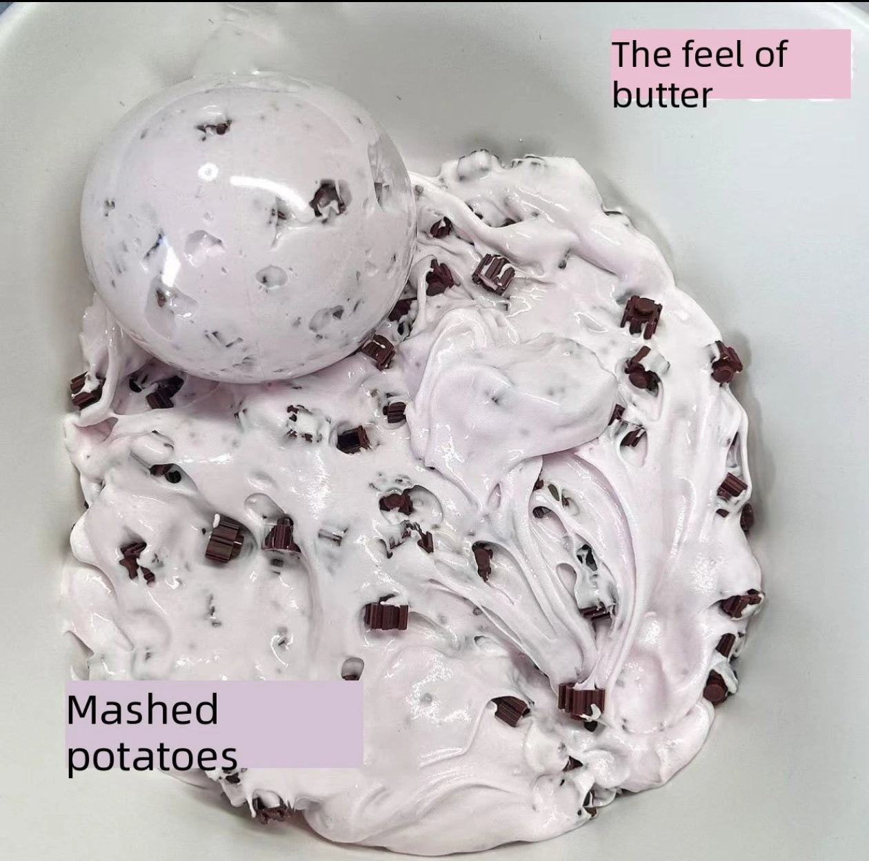VELORA Shapeable Sand Ball – Grape Sensory Stress Toy
