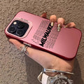 VELORA Aurora Matte – Metallic Laser iPhone Case