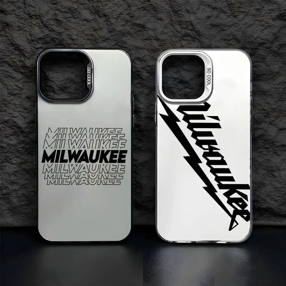 VELORA Aurora Matte – Metallic Laser iPhone Case