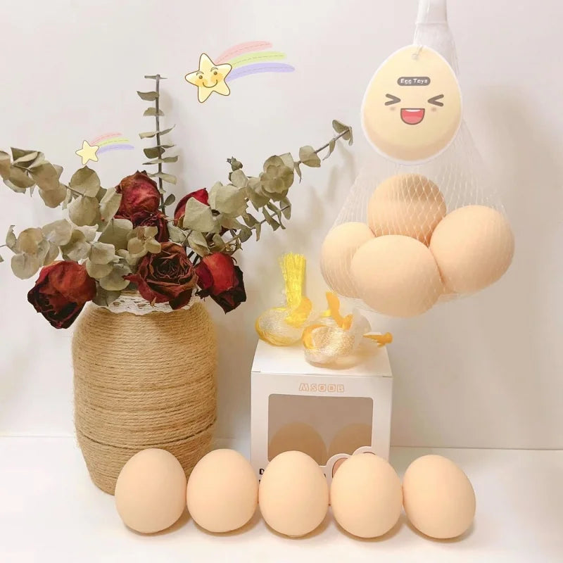 VELORA Egg Squishy – Adorable Squeeze Toy for Stress Relief