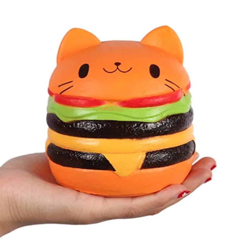 VELORA Kawaii Slow-Rising Squishy Toy – Cartoon Ice Cream & Popcorn