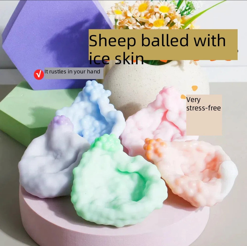 VELORA Shapeable Sand Ball – Grape Sensory Stress Toy