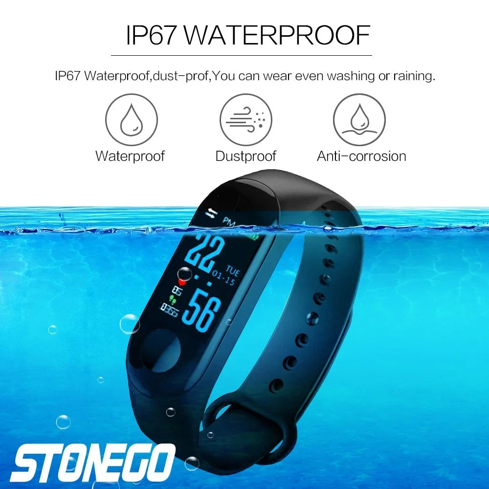 VELORA Fit Slim – Waterproof Fitness Tracker