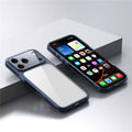 VELORA Crystal Armor – Transparent Shockproof iPhone Case