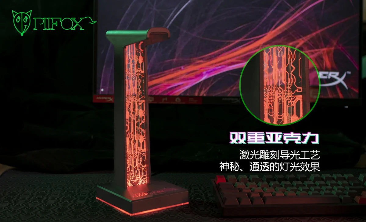 VELORA RGB Nexus Headset Stand