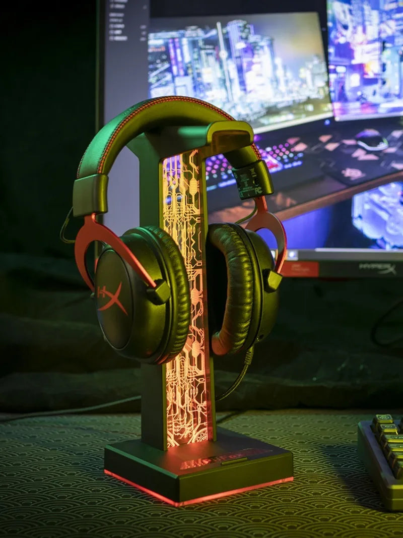 VELORA RGB Nexus Headset Stand