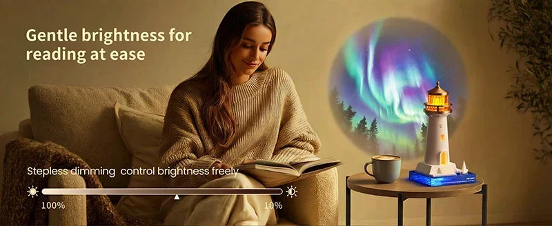 Velora Celestial Sphere – 4-in-1 Galaxy Projector & Night Light Speaker