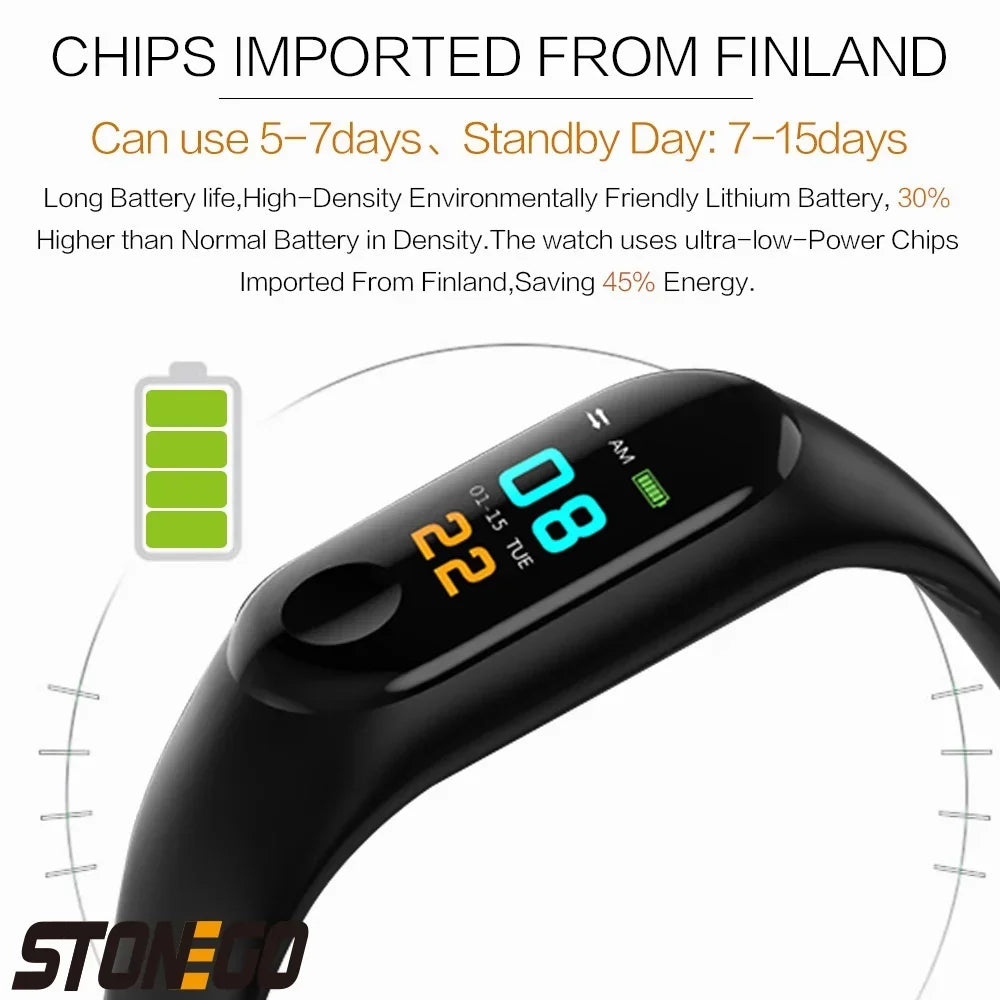 VELORA Fit Slim – Waterproof Fitness Tracker