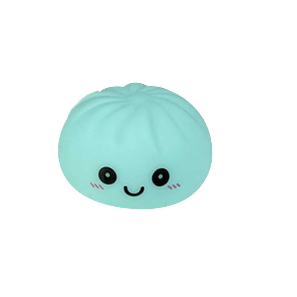 VELORA Dumpling Squishies LED Bun: Glowing Squeeze Toy