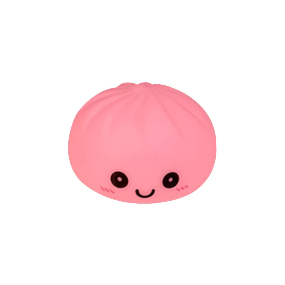 VELORA Dumpling Squishies LED Bun: Glowing Squeeze Toy